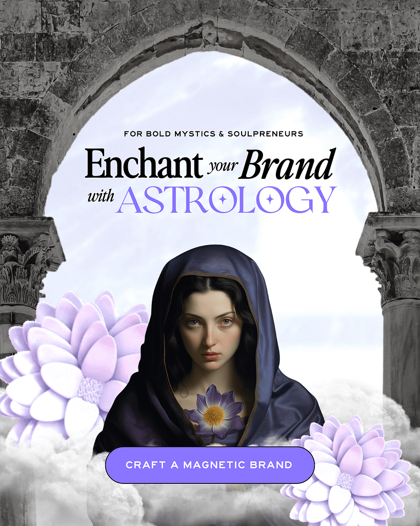 Astrology branding artwork